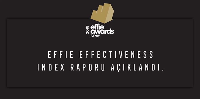 Türk Ajanslarının Effie Effectiveness Index Başarıları